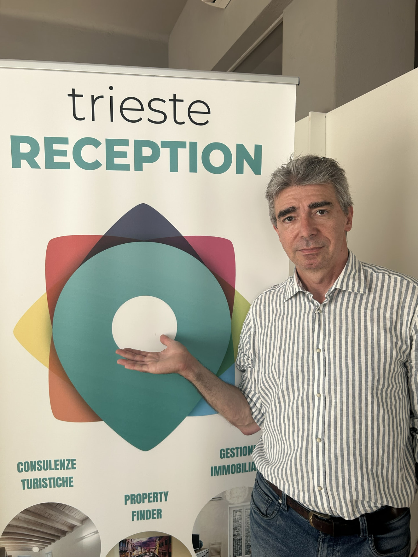 Pasquale Di Molfetta, agente immobiliare Trieste Reception